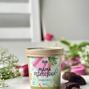 Mama Piškotirka ful čoko piškoti v lončku -100 g