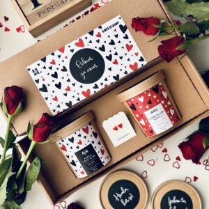 Darilni paket fina Valentina v darilni škatli